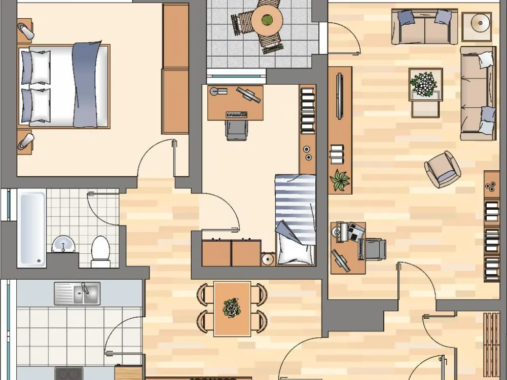 3-Zimmer-Wohnung in Dortmund Kirchlinde