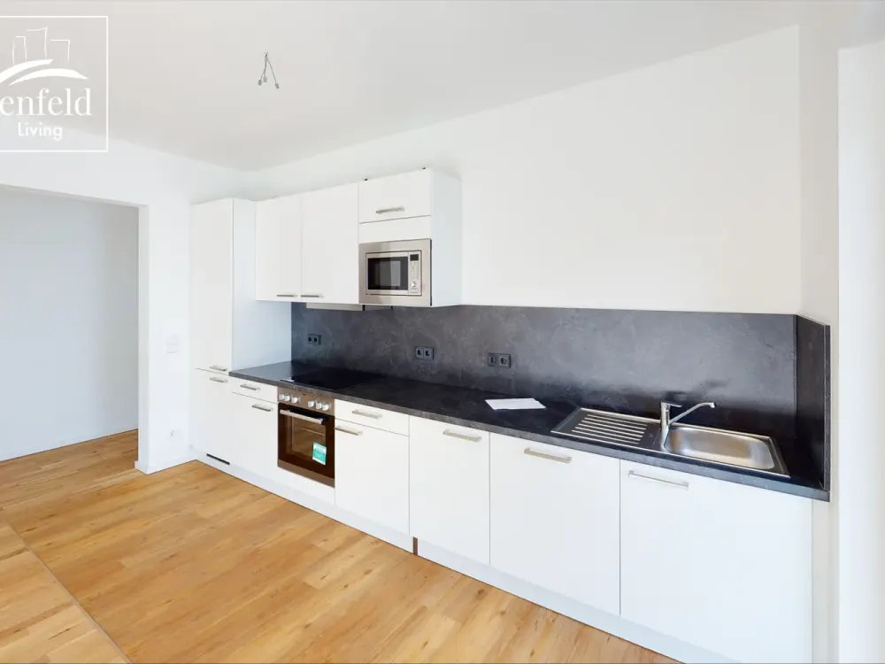 Kompakte 3-Zimmer-Wohnung mit Balkon und Einbauküche