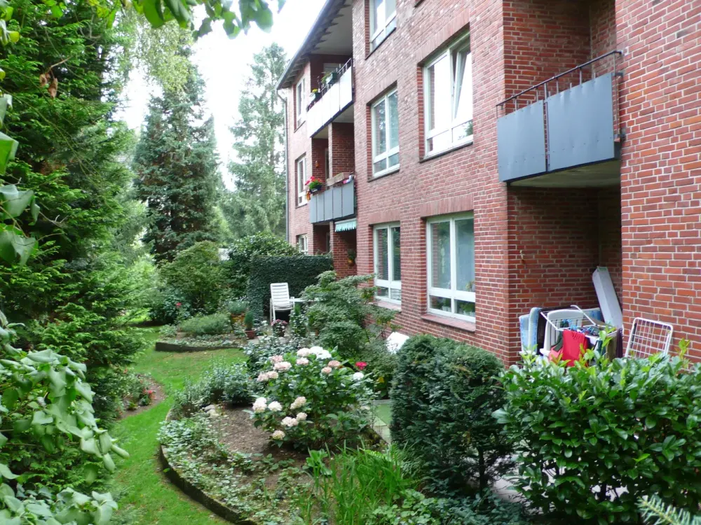modernisierte, helle 2 Zi-Wohnung in Rahlstedt-Oldenfelde, kleine Wohnanlage, Villenstraße