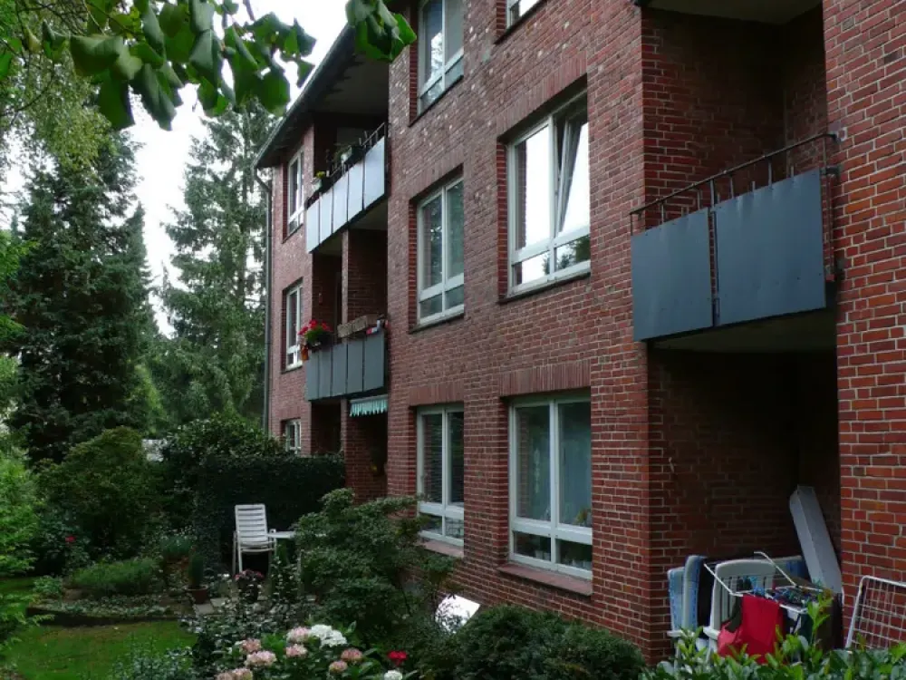 modernisierte, helle 2 Zi-Wohnung in Rahlstedt-Oldenfelde, kleine Wohnanlage, Villenstraße
