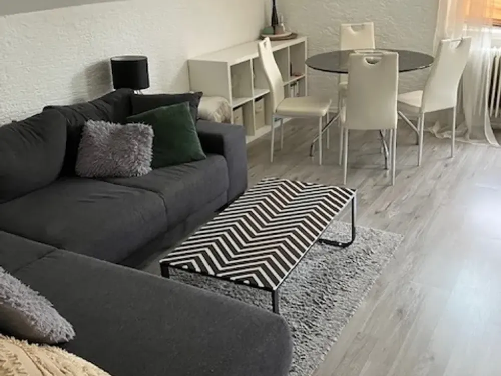 Fully Furnished 1.5-Room Attic Apartment in Karlsruhe Nordweststadt