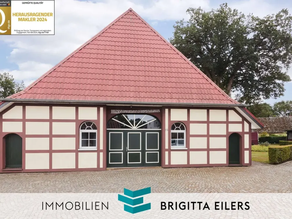 Ab 01.11., Fachwerkcharme trifft Wohnkomfort, 3 Zimmer, Terrassen & Garage in Achim-Borstel!