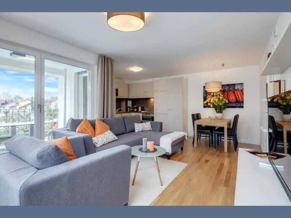 Möbliert: Möblierte 3-Zimmer Wohnung, in direkter Nähe zur U2