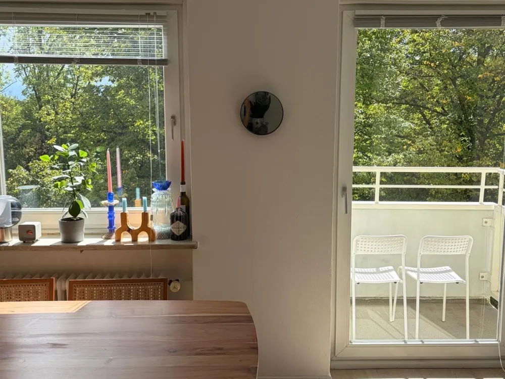 2-Zimmer-Wohnung mit Balkon am Ostbahnhof.Nachmieter ab 1.10
