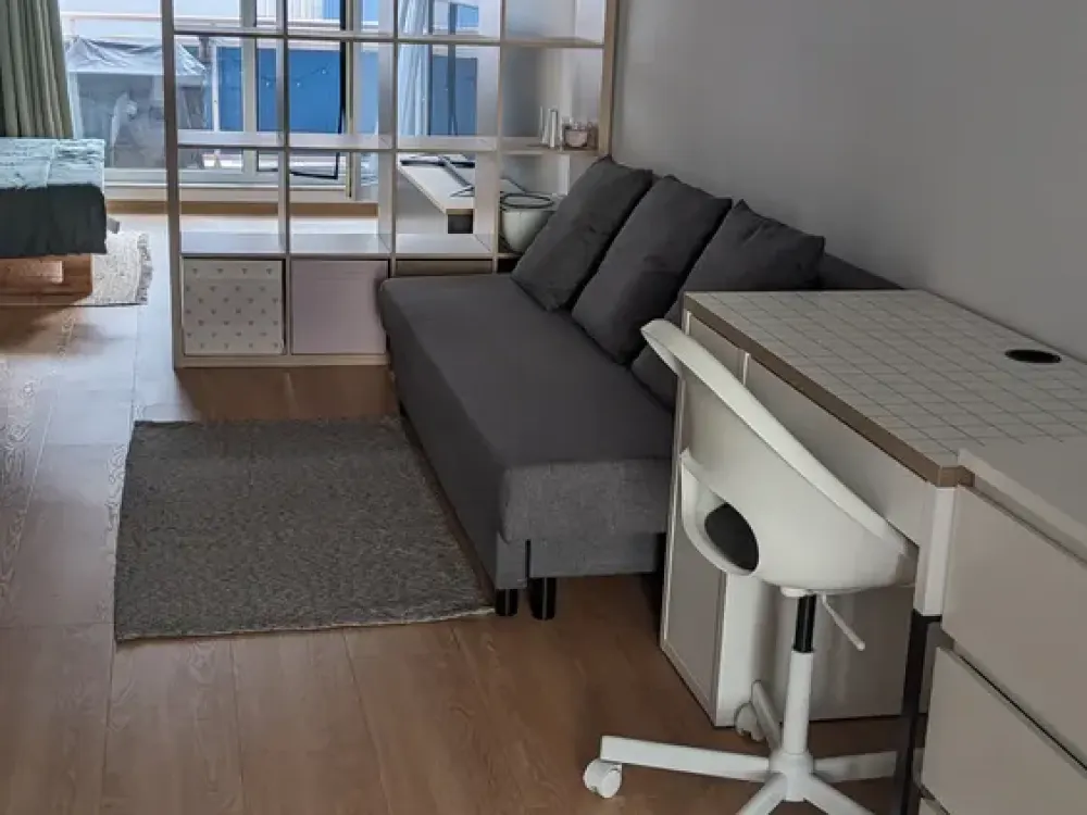 Komplett möblierte 1-Zimmer Wohnung mit Balkon in Bernau bei Berlin