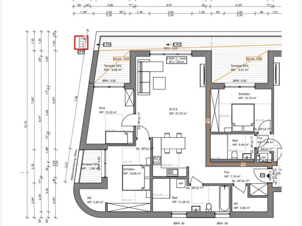 Erstbezug 3-Zimmerwohnung in Bad Lippspringe