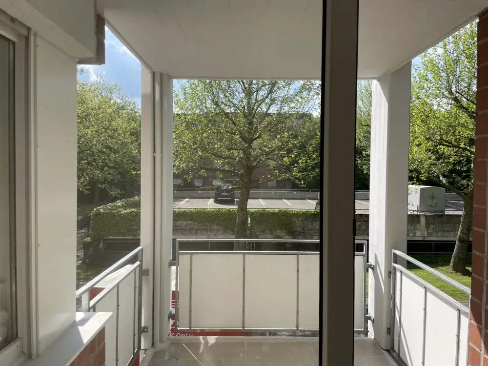 1-Raum-Wohnung mit Balkon und Einbauküche in Münster
