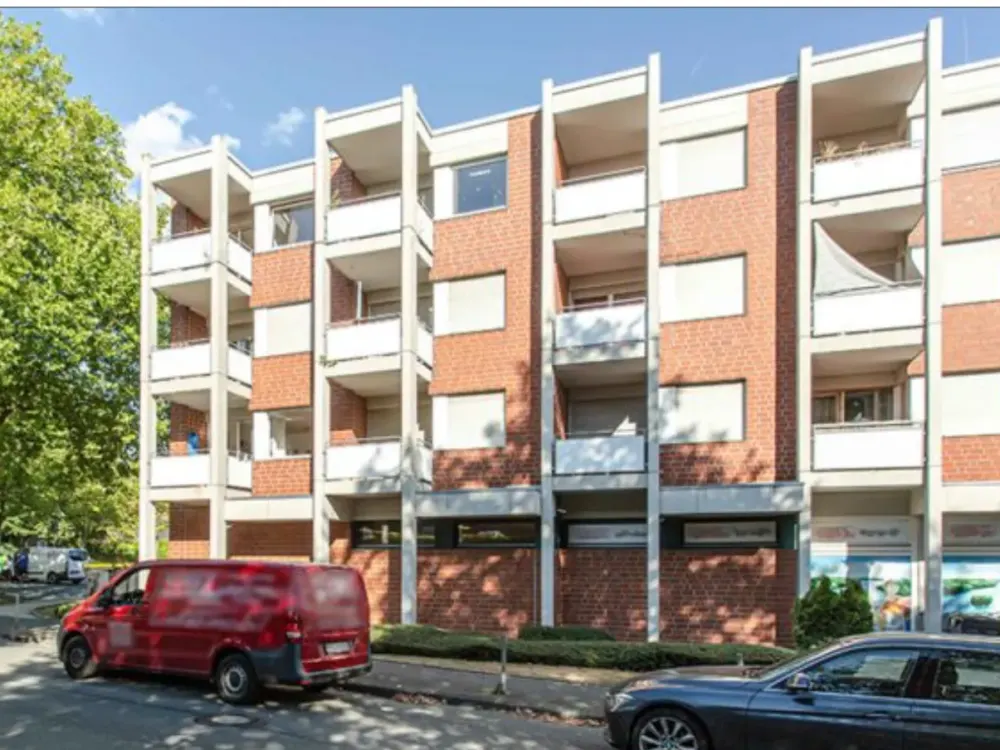 1-Raum-Wohnung mit Balkon und Einbauküche in Münster