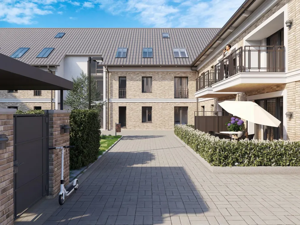 Luxuriöse Erstbezug-Terrassenwohnung, Willich, 2 Zimmer, barrierefrei, provisionsfrei, Mietgarantie