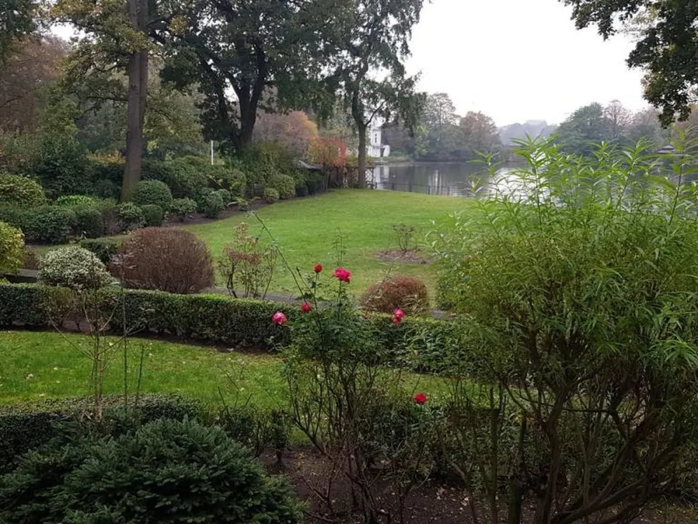 JOKER : 2 Zi. möbliert direkt an der Alster mit Garten Süd-West - BLICK auf den FEENTEICH