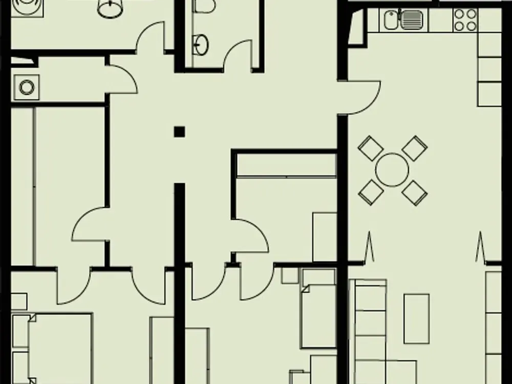 Großzügige 3 Zimmer Wohnung im Industriedenkmal mit EBK und Parkett