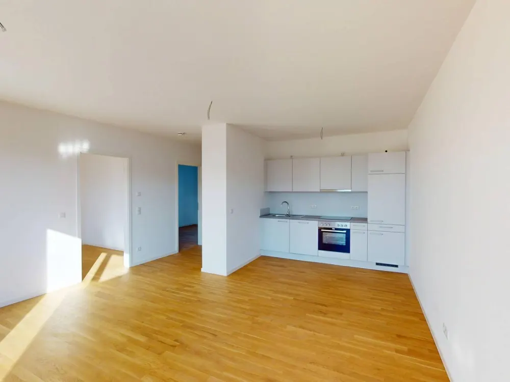 Wunderschöne 3-Zimmer-Wohnung mit offenem Küchenbereich im Neubauquartier "Ferdinands Garden"