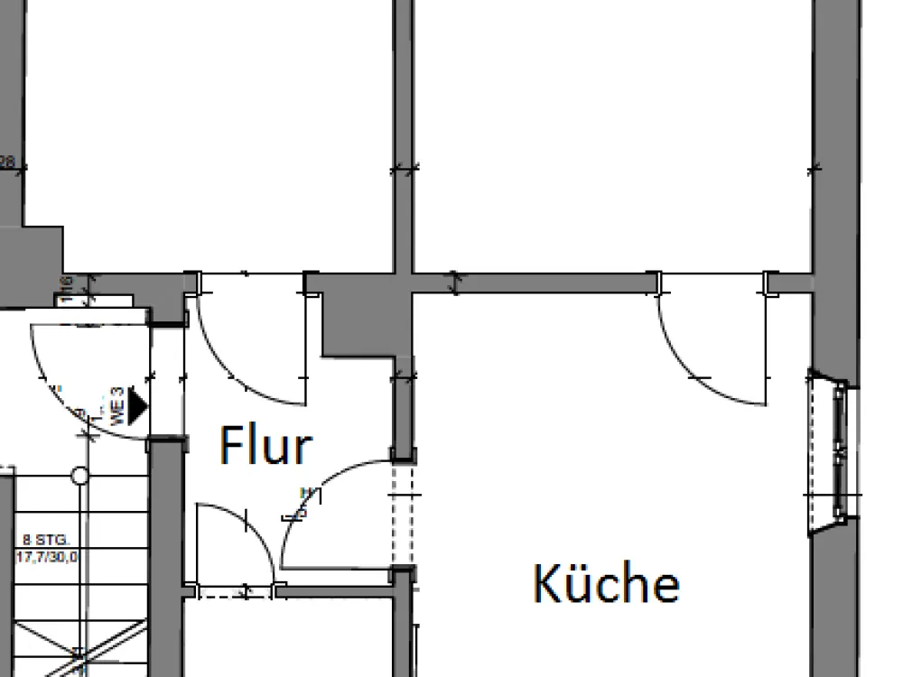 Helle 2-Raum Wohnung + Stellplatz u. Garten mögl.!