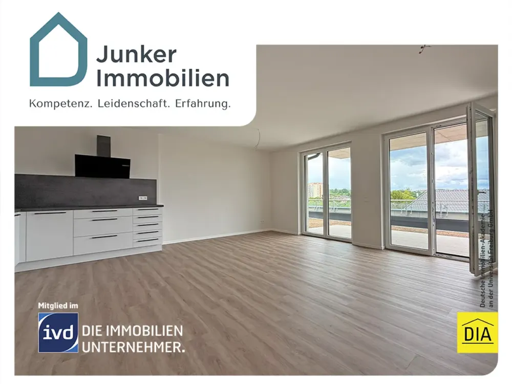 Panoramastraße: 2-Zi.-Terrassenwohnung in Aussichtslage