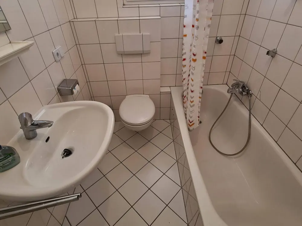 Ich vermiete eine Wohnung