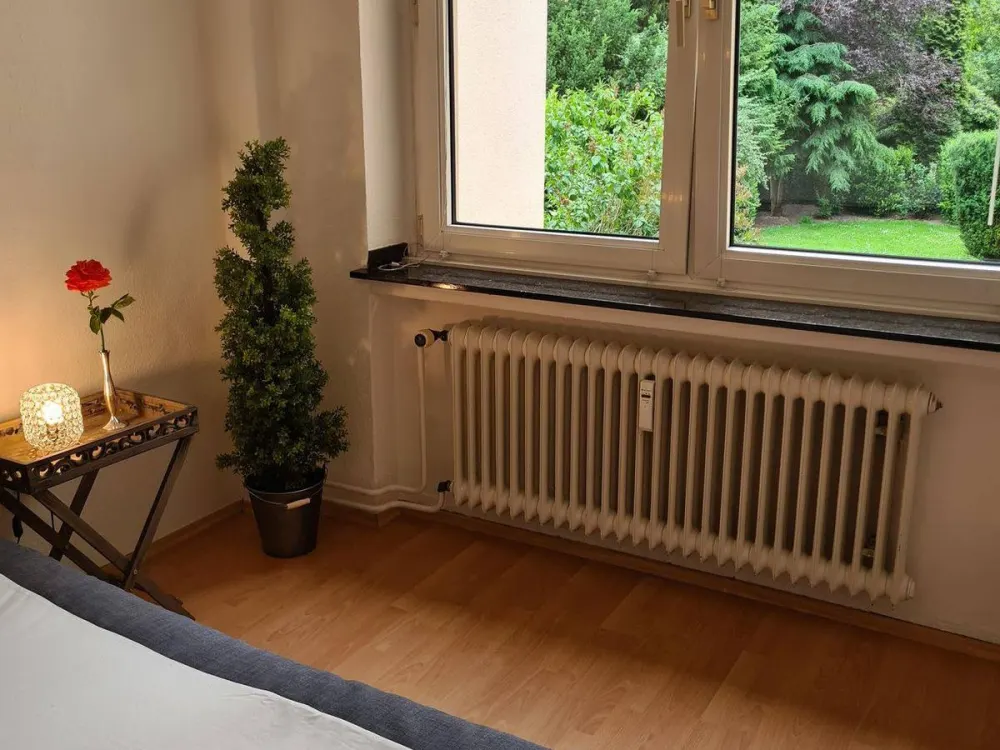 Ich vermiete eine Wohnung