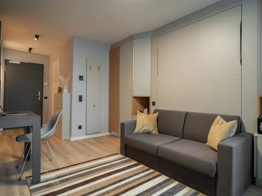 Modern wohnen, frei leben, Studio Apartment City Pop Frankfurt (jetzt bis zu 15 % sparen!)