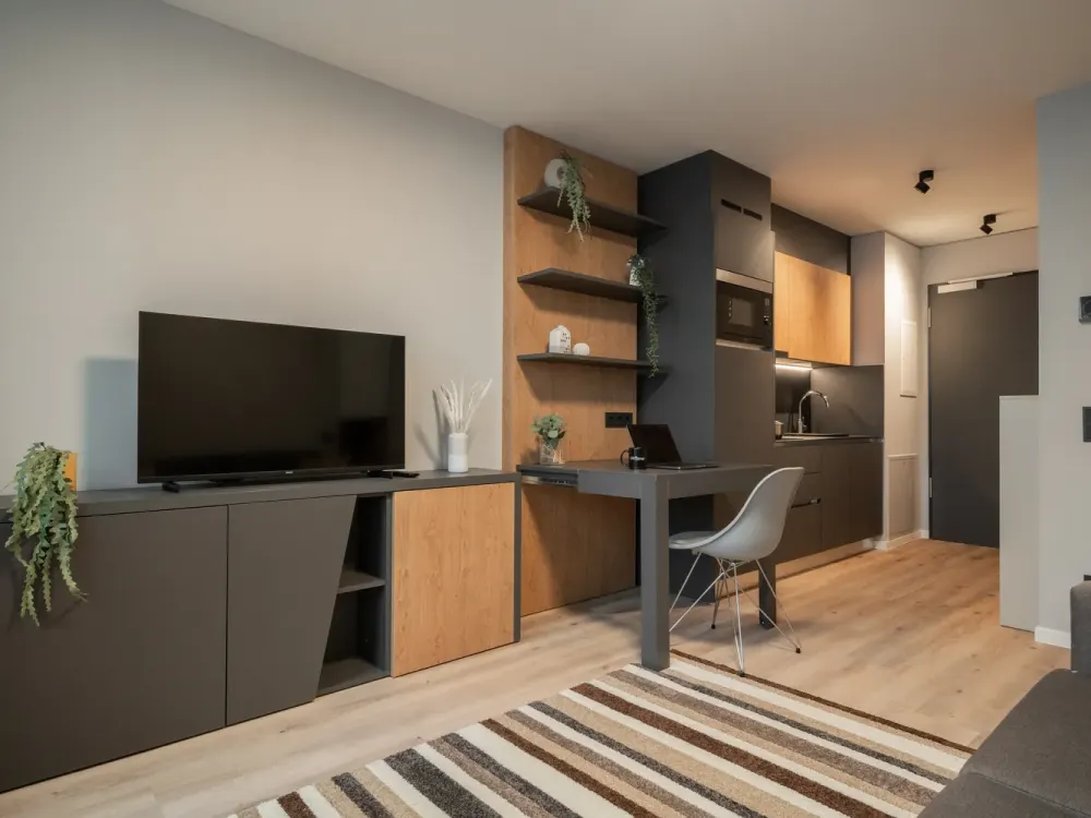 Modern wohnen, frei leben, Studio Apartment City Pop Frankfurt (jetzt bis zu 15 % sparen!)