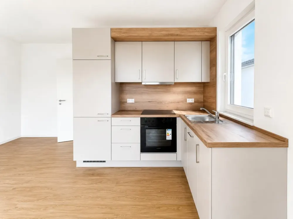 Erstbezug im Neubau! Moderne 2-Zimmer Wohnung mit QNG-Plus Siegel und Einbauküche!