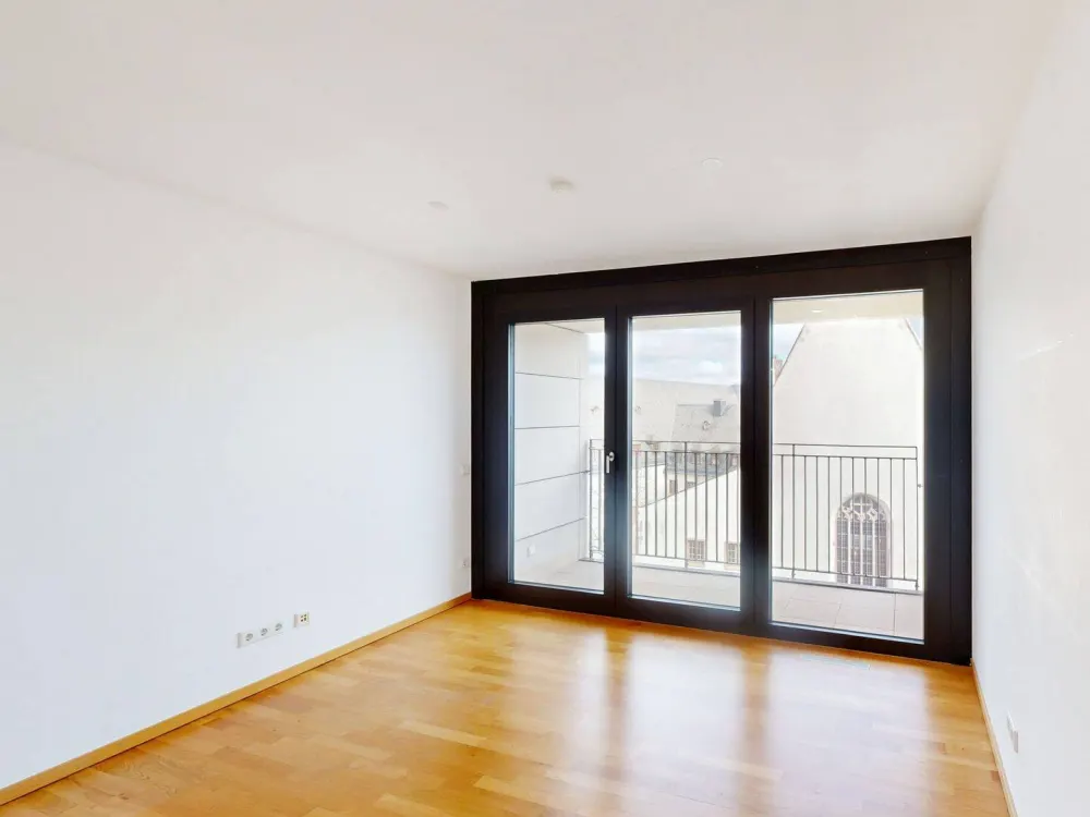 Modernes 1-Zimmer-Apartment mit Loggia und tollem Ausblick