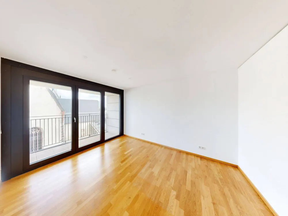 Modernes 1-Zimmer-Apartment mit Loggia und tollem Ausblick