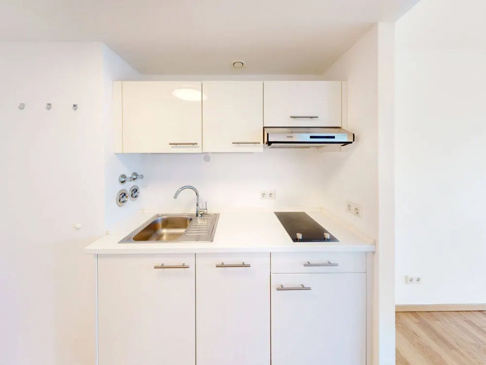 Modernes 1-Zimmer-Apartment mit Loggia und tollem Ausblick