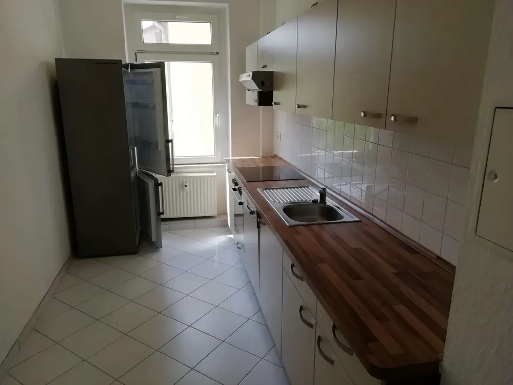 Möckern- 3-Raum-Kleinfamilienwohnung mit Einbauküche und Duschbad