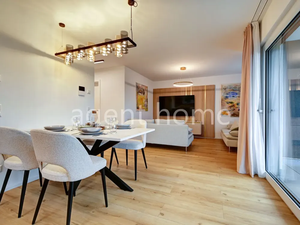 FURNISHED - BEST LIVING - Modern Apartment with Balcony and Parking Space