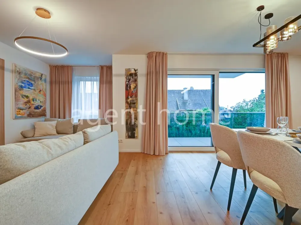 FURNISHED - BEST LIVING - Modern Apartment with Balcony and Parking Space