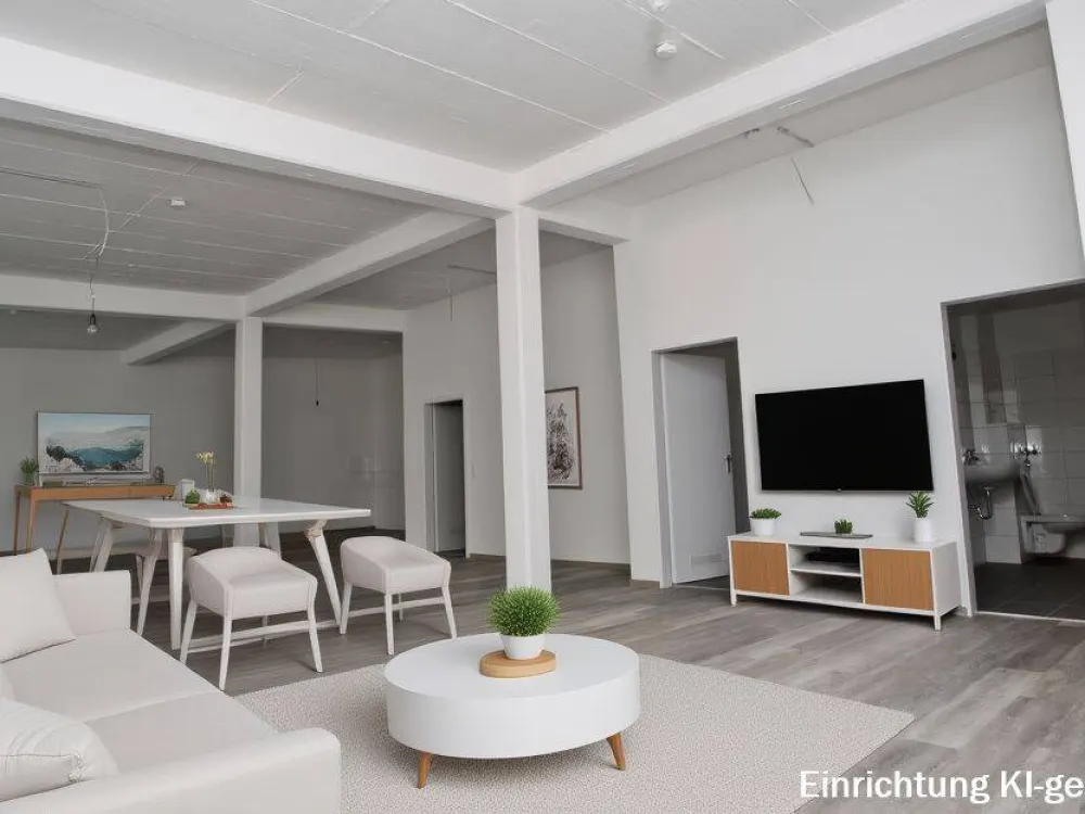 Exklusive 3-Zimmer Loft-Wohnung mit Einbauküche