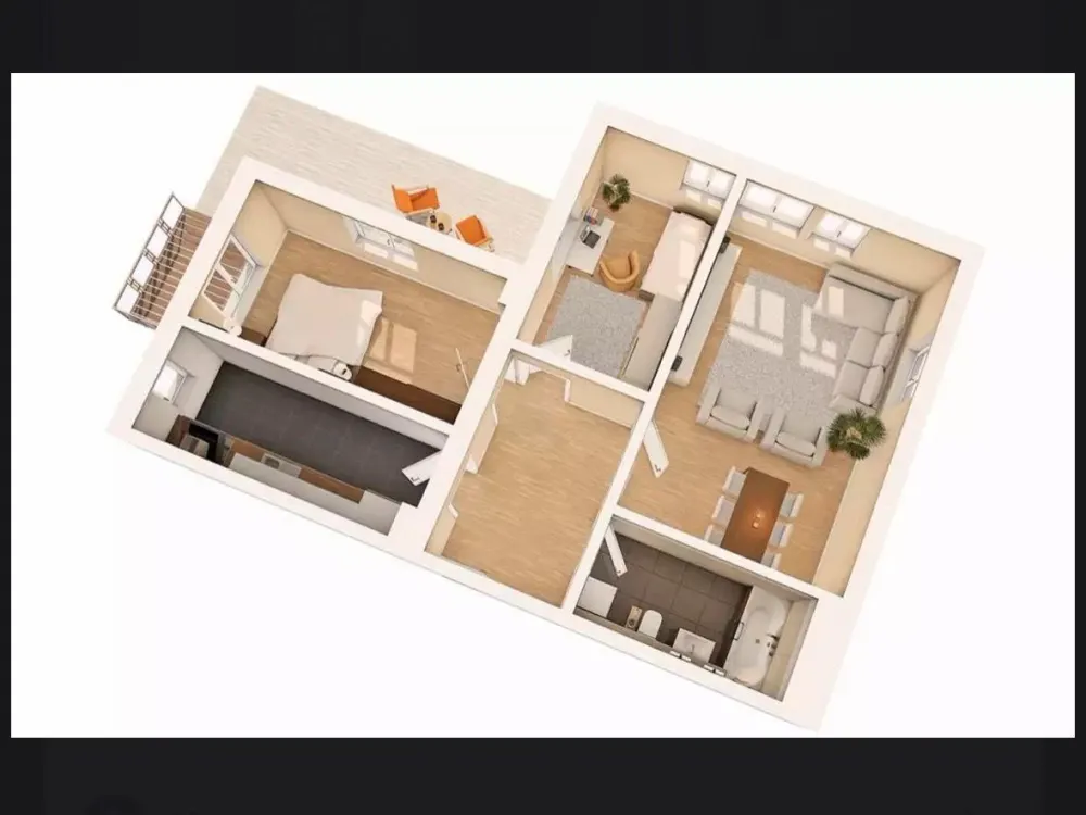 3-Raum Wohnung