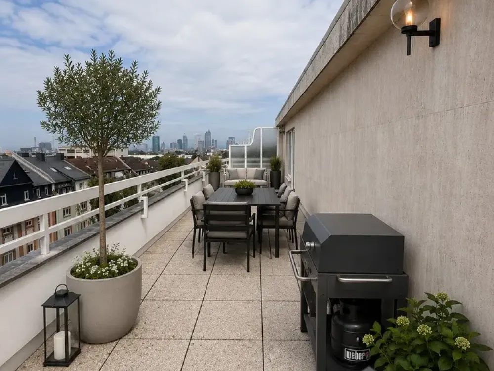 Exclusive Penthouse with Dreamlike Roof Terrace in Sachsenhausen