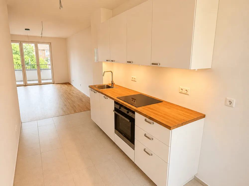Erstbezug | 3 Zimmer · 2 Bäder · Loggia · EBK | Parkstadt Karlshorst