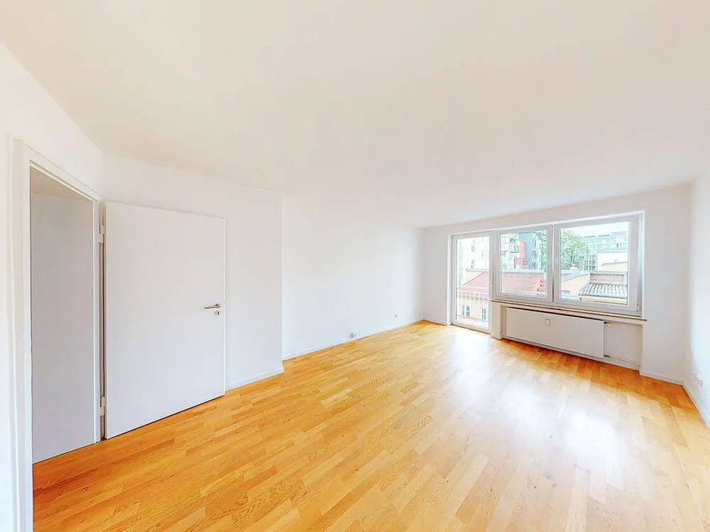 Gemütliche 2-Zimmer-Wohnung mit Innenhofbalkon