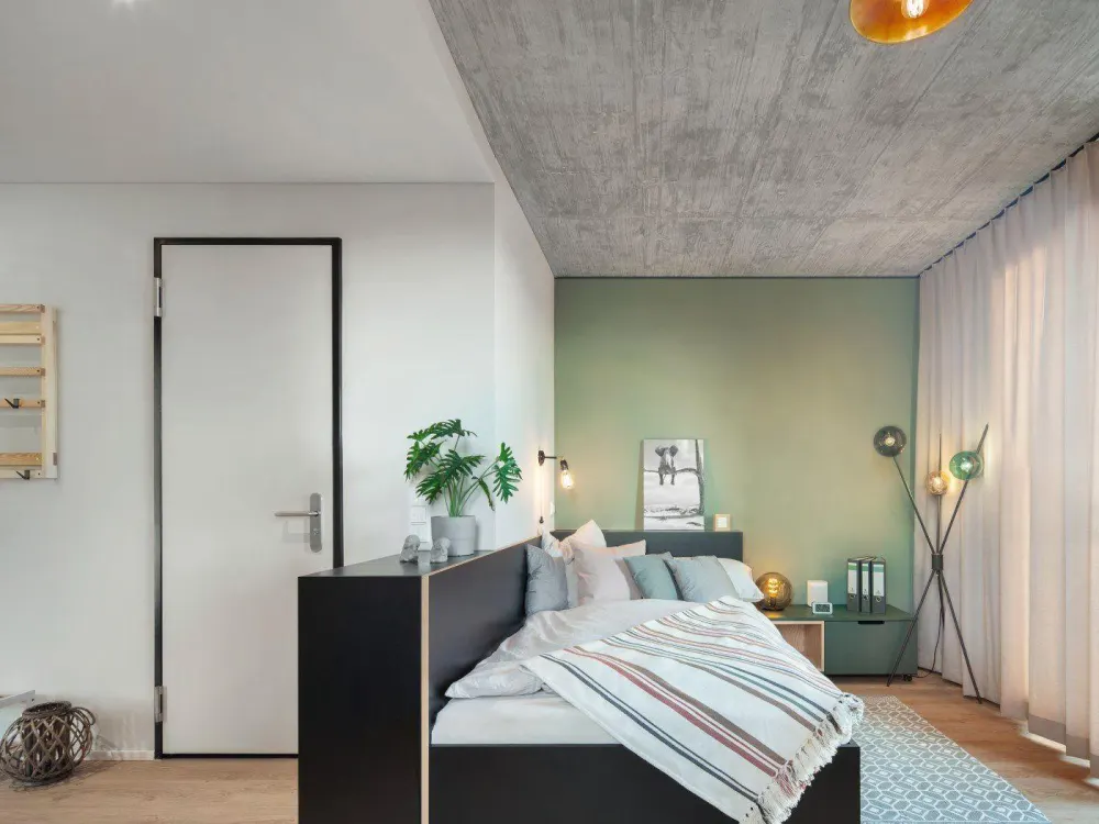 Neon Wood Student Housing in Berlin Adlershof, Double Deluxe
