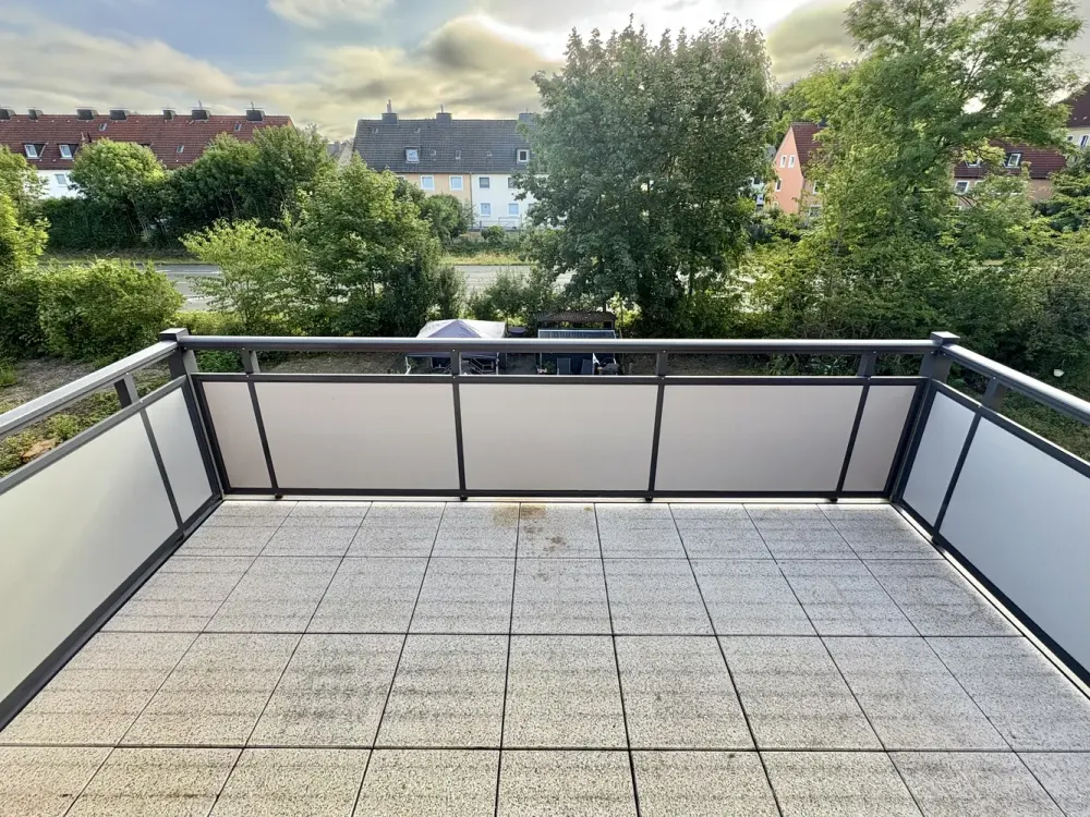 Frisch renovierte 3-Zimmer-Wohnung mit Dusche