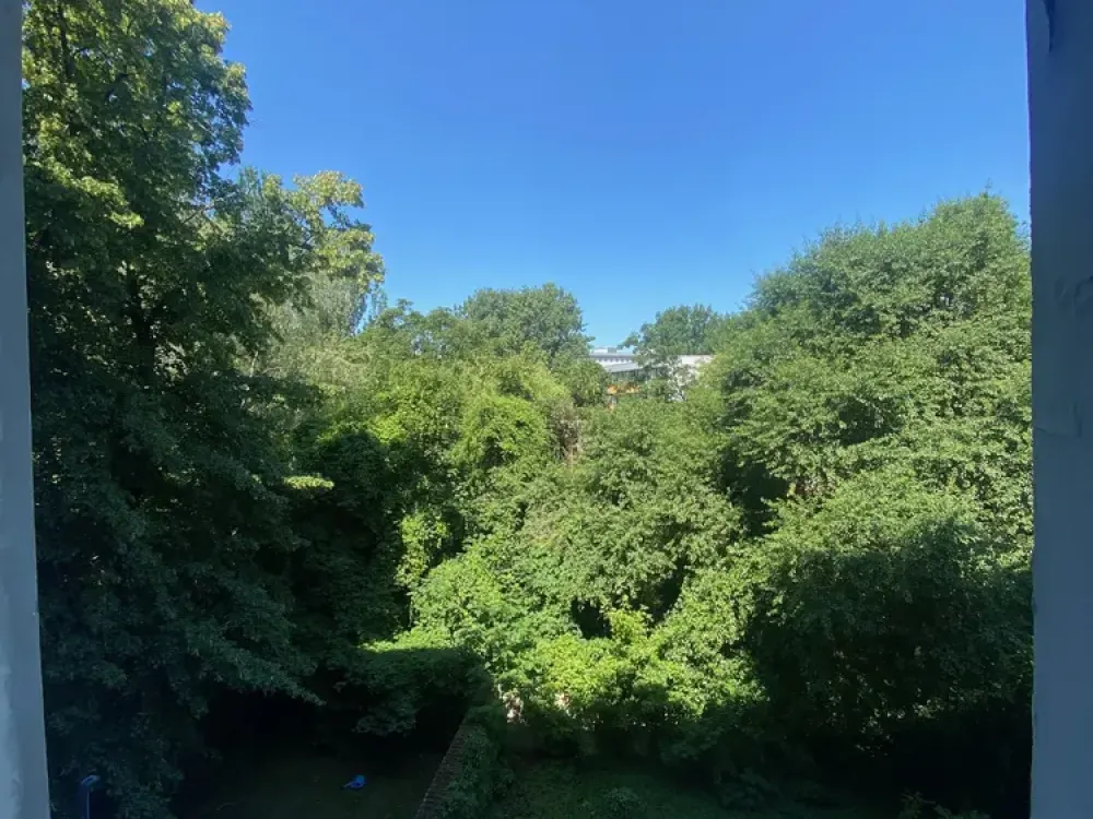 Sonnige renovierte 2-Zi.-Wohnung mit Balkon mitten in Friedrichshain