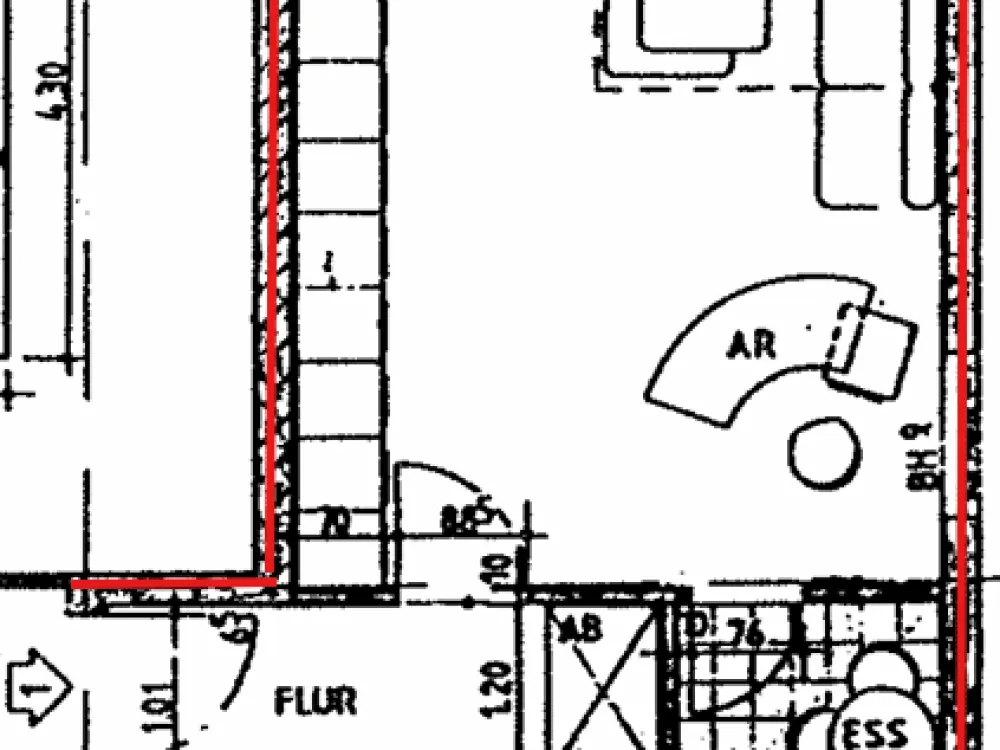Ruhige 44 m² Stadtwohnung im grünen zentral in Dresden-Neustadt - nahe Dresdner Heide