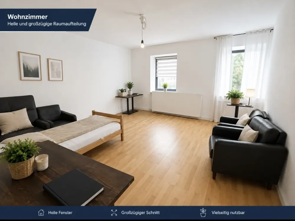 Central Living in Hannover: 2-Room Apartment on Osterstraße