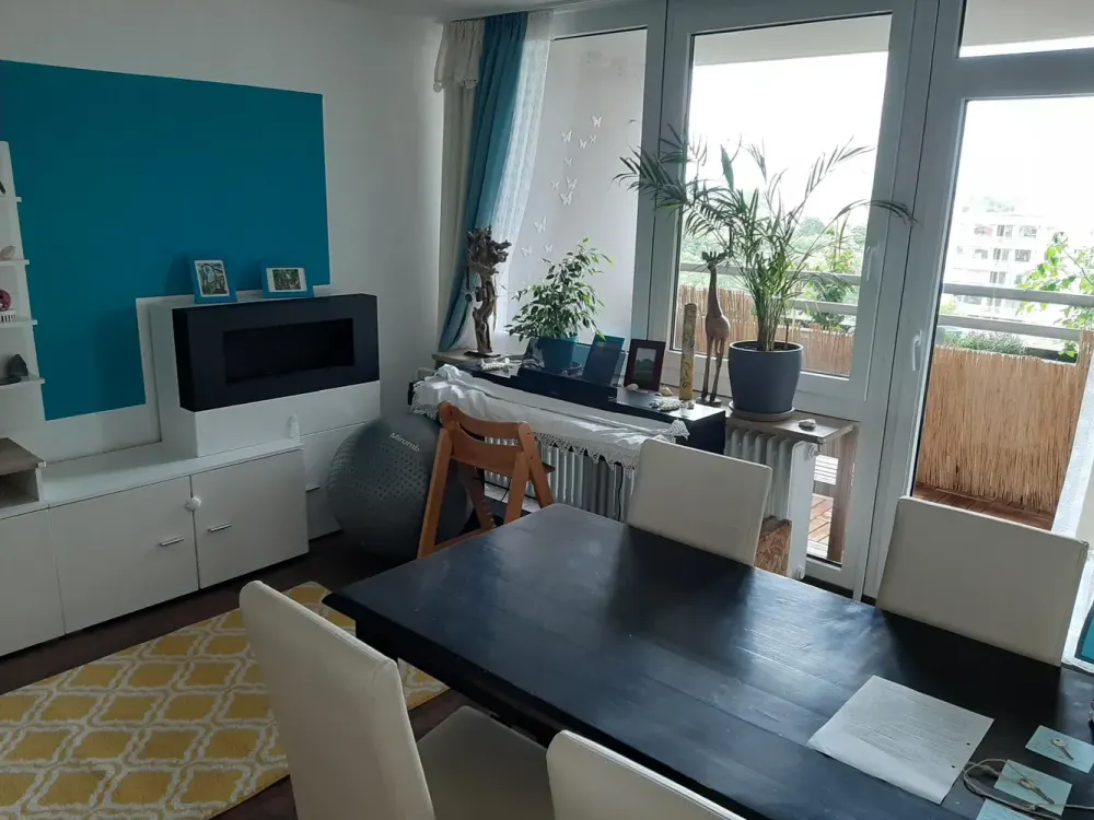 Quiet 1.5-Room Apartment 9th Floor, 50 sqm, Balcony, Mountain View, Furnished in Munich