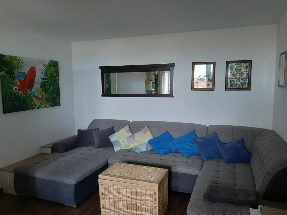 Quiet 1.5-Room Apartment 9th Floor, 50 sqm, Balcony, Mountain View, Furnished in Munich