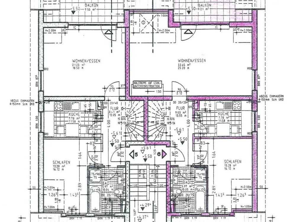 LEBEN AUF 2 EBENEN! _ MODERNE, HELLE 3-RAUM-MAISONETTE-WOHNUNG MIT GROSSEM BALKON!