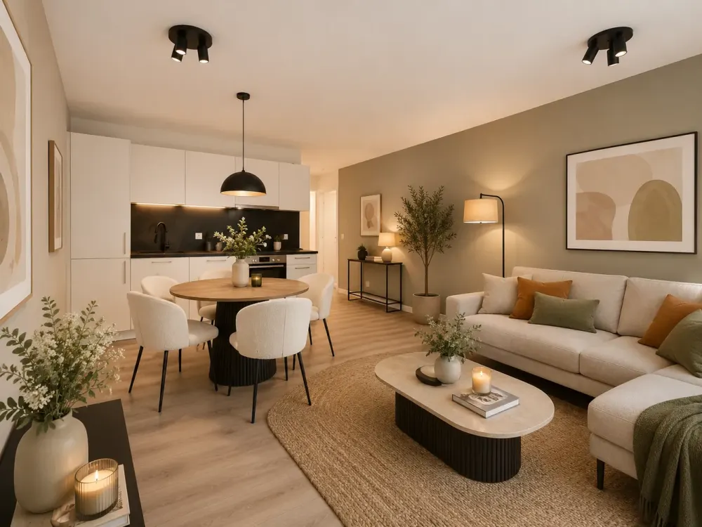 Wunderschöne Wohnung mit Balkon und Einbauküche - *ERSTBEZUG*