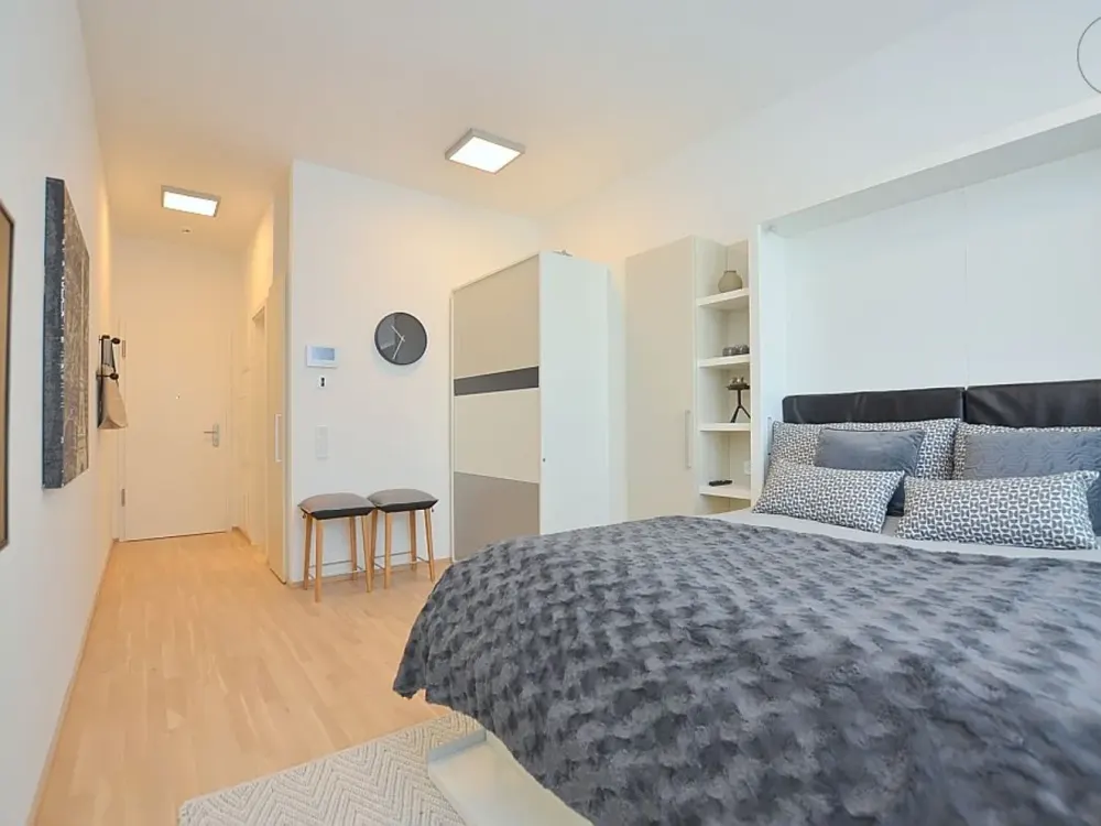 Modern furnished micro-apartment in a new building in Ludwigsburg