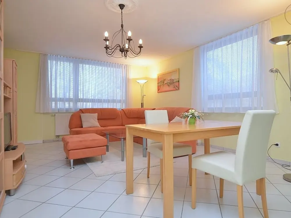 Cozy furnished 1.5-room apartment with WLAN and parking space in Nürnberg Wöhrd