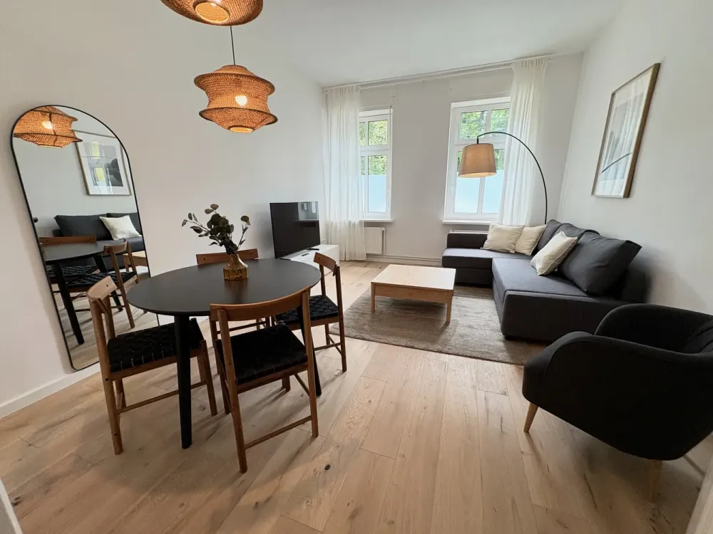 Bright & Spacious furnished 3-Room Apartment in Friedrichshain