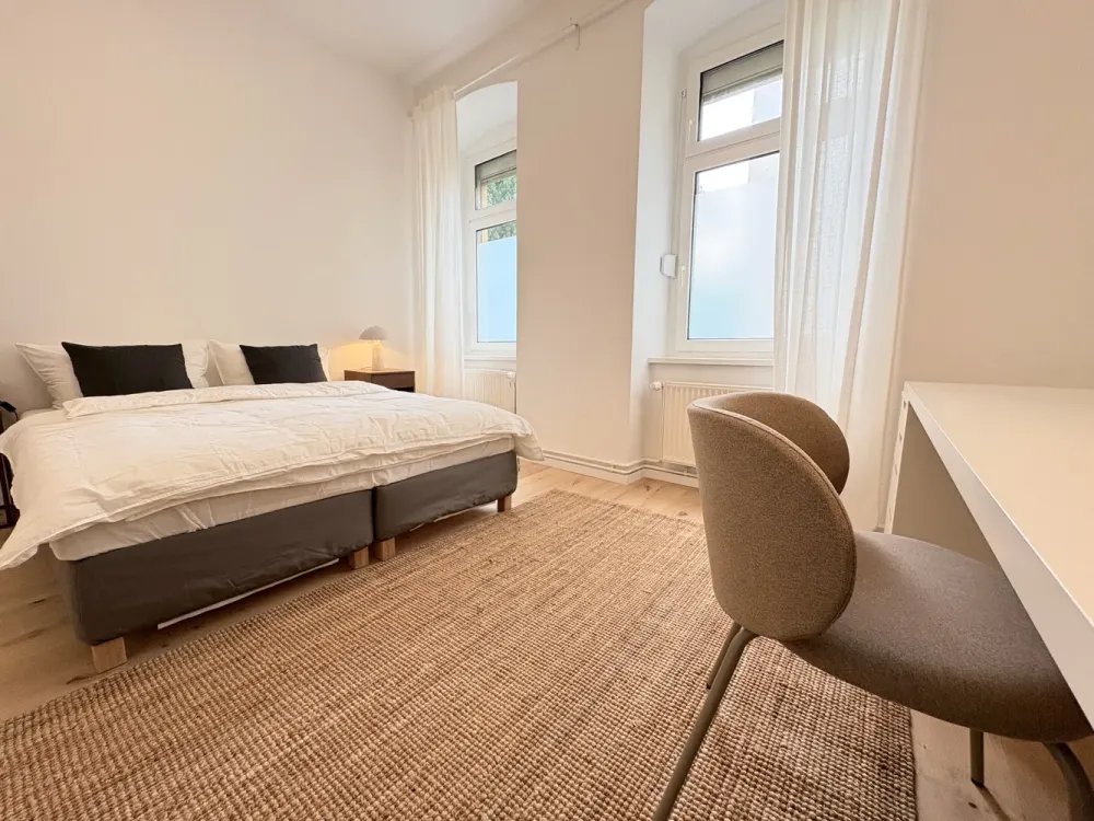 Bright & Spacious furnished 3-Room Apartment in Friedrichshain