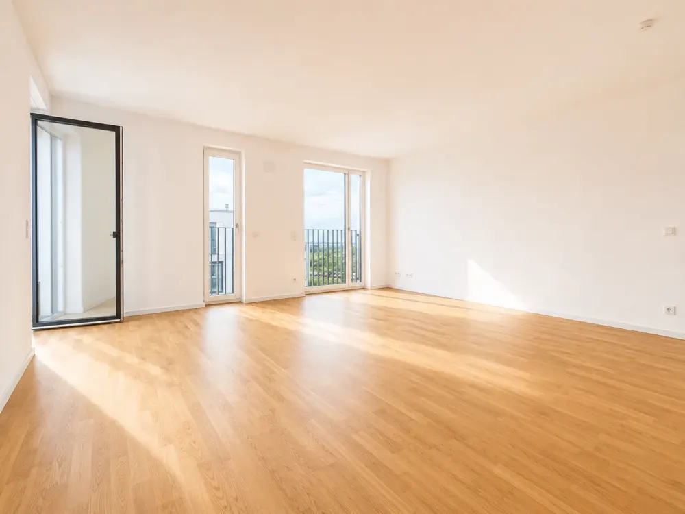 2-Zimmer-Neubauwohnung mit EBK, Balkon & Tiefgaragenstellplatz