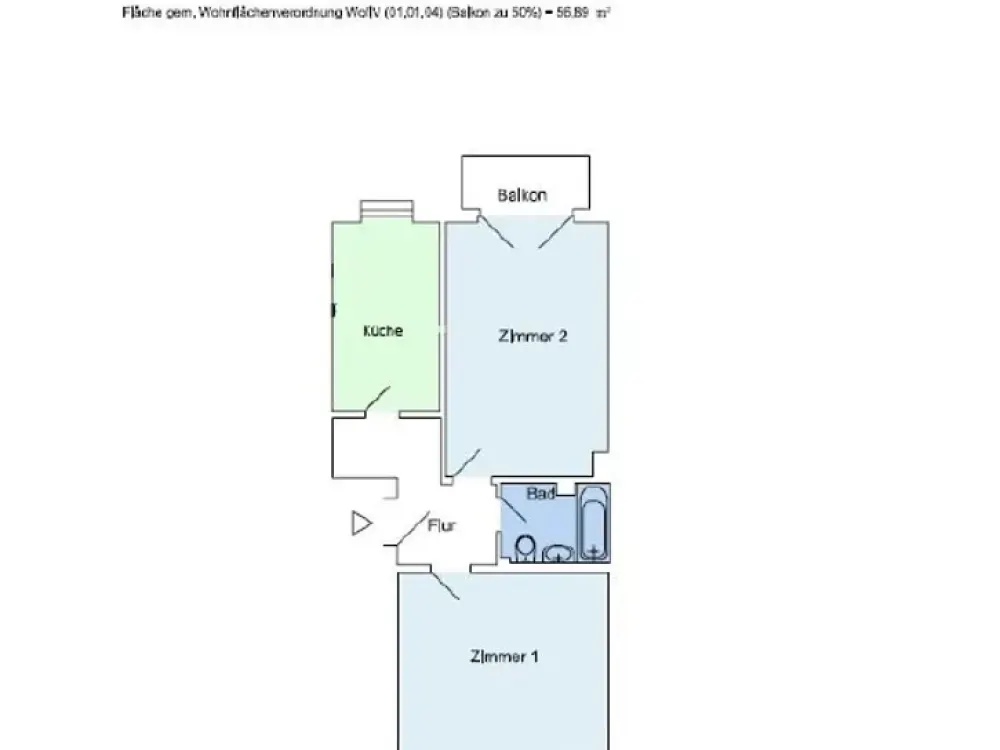 3-Zimmer, Zentral, Grün in Stellingen