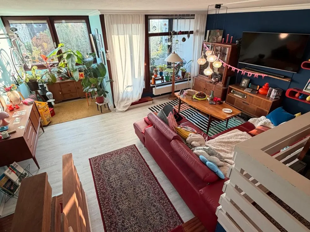 Maisonette Wohnung drei Zimmer